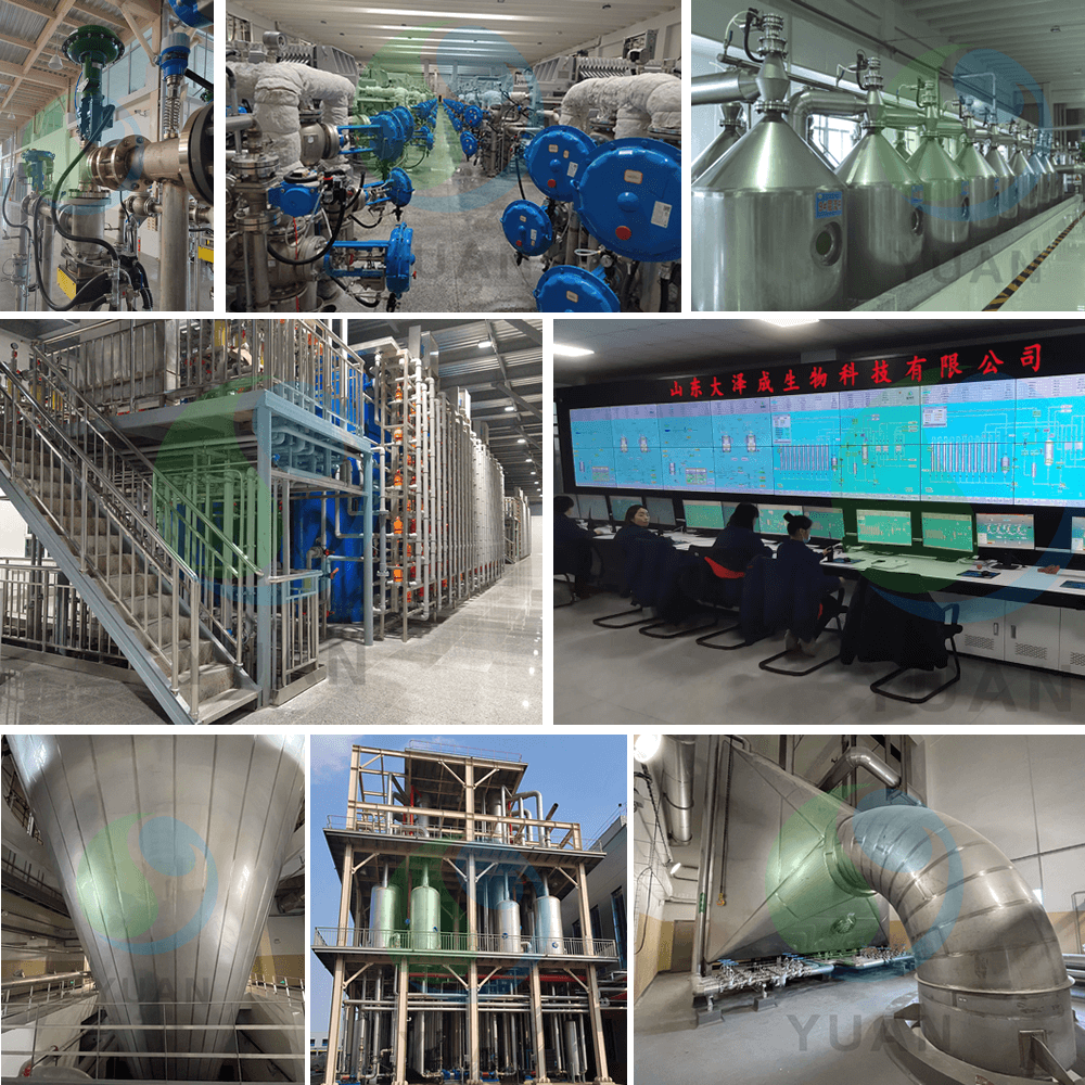 Linha de produção de maltodextrina